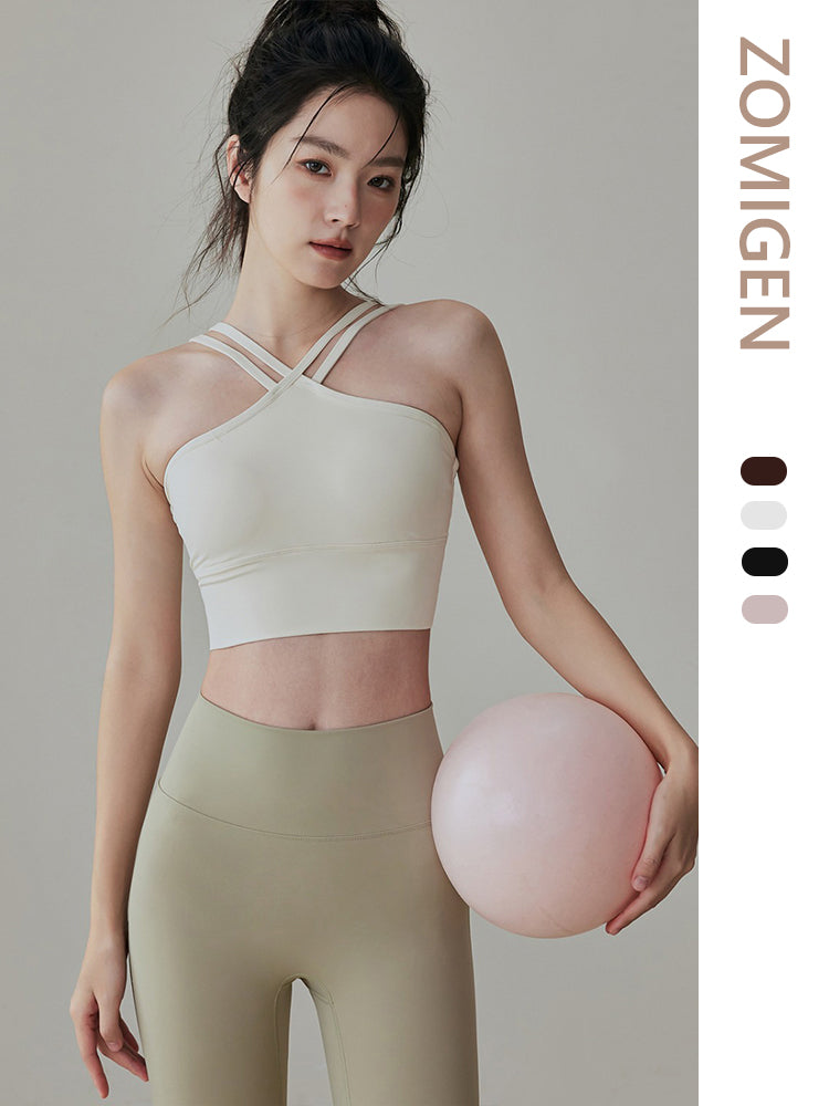 ZOMIGEN｜ダブルストラップ スポブラ 美シルエット – ZOMIGEN(ゾミゲン)
